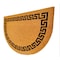 First Concept First Concept 24 in. W X 36 in. L Black/Brown Greek Key Coir Door Mat FC-72019 - alternate 5